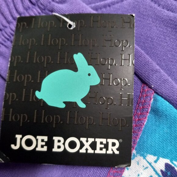 Joe Boxer Size 12M Sweatpants Infant Baby Girls Pants Purple Elastic Waist NEW - Picture 6 of 6